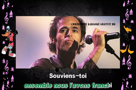 Jean-Jacques Goldman - Ensemble KARAOKE / INSTRUMENTAL