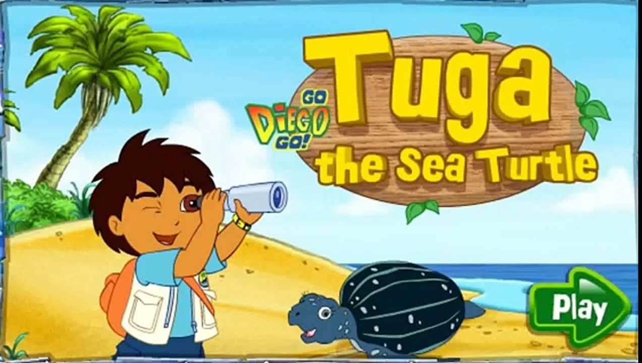 Diego Tuga the Sea Turtle Games-Dora The Explorer