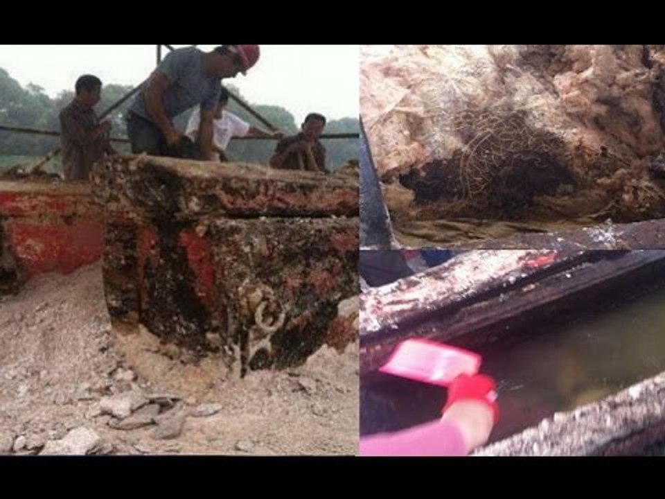 Kinh hoàng khi bật nắp quan tài cô gái bị chôn sống cùng chàng trai đã phát hiện thứ này!