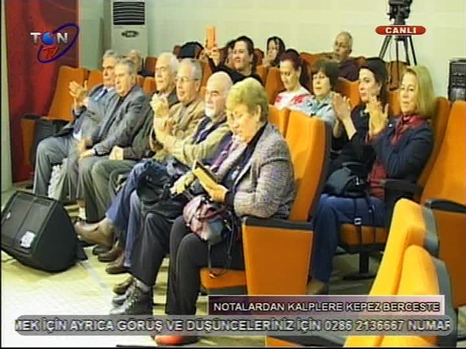 2016.03.03 NOTALARDAN KALPLERE BERCESTE -Solist-Türkan Demiray-Eser-Önce Tuttun elimden