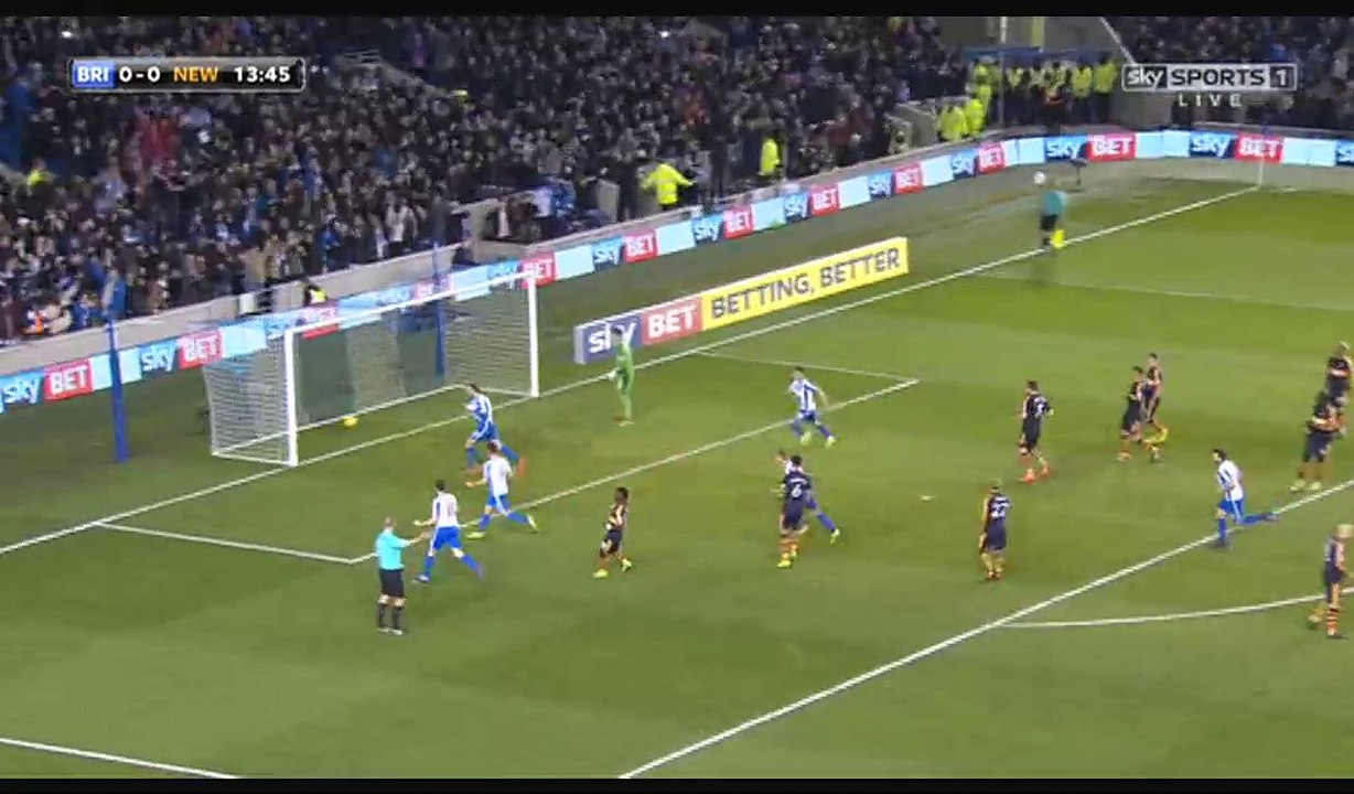 Glenn Murray Goal HD - Brighton 1-0 Newcastle Utd - 28.02.2017