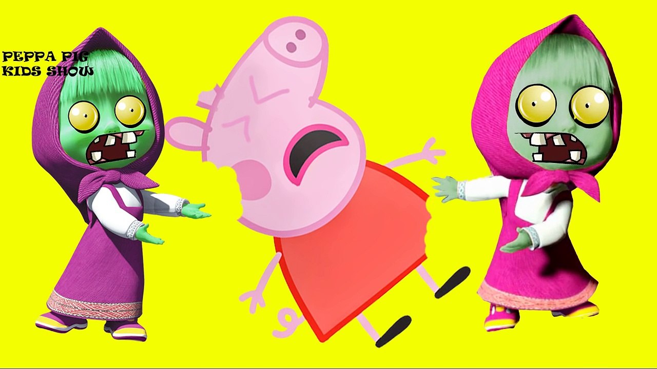 Coloring Pages Peppa Pig Zombie MASHA Bites PEPPA PIG #111