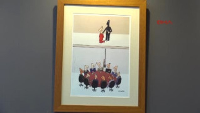 Eskişehir 33'üncü Aydın Doğan Uluslararası Karikatür Yarışması Sergisi Eskişehir'de Açıldı