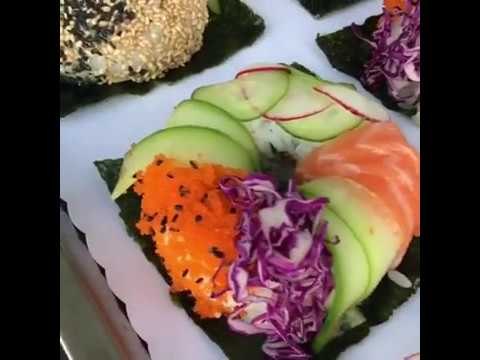 Chef Creates Sushi Donuts