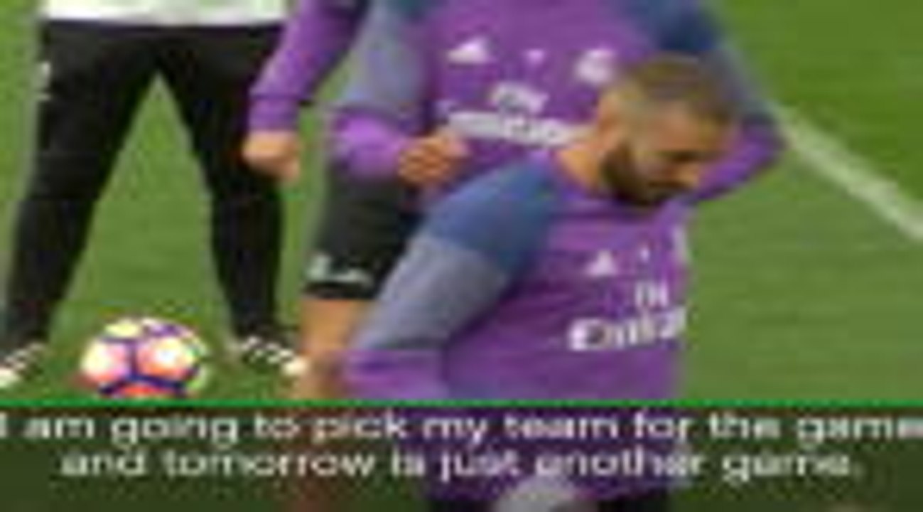 Benzema will play when I choose - Zidane