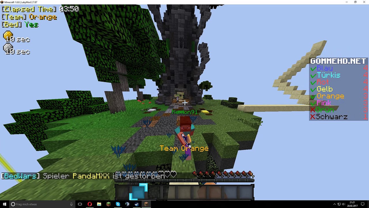 MINECRAFT HACK REPORT GOMMEHD.NET