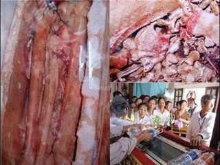 Chuyện lạ Việt Nam- Tranh nhau uống nước chảy ra từ bộ hài cốt gần 200 tuổi?