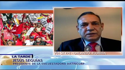 LA TARDE "El presidente Maduro se equivocó al optar por la vía dictatorial para seguir en el gobierno": Jesús Seguías de DatingCorp a NTN24