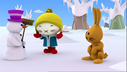 Çizgi film - Musti - Kardan adam - cartoons in Turkish