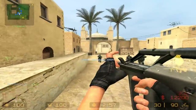 Counterstrike Source de_dust Gameplay- Parte 3