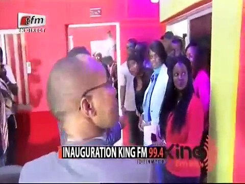 Cérémonie officielle de l'inauguration de King FM par Youssou Ndour