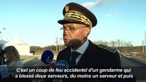 Hollande/Tir accidentel: «leur vie n'est pas en danger» (préfet)