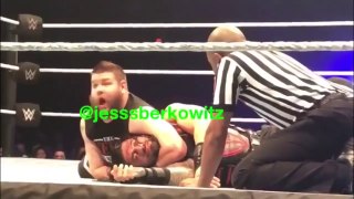 WWE Live Event 2016_ Kevin Owens Insults A Fan So Bad Roman Reigns Can't Stop Himself From Laughing