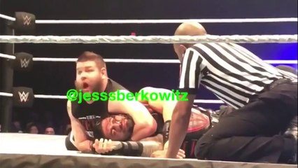 WWE Live Event 2016_ Kevin Owens Insults A Fan So Bad Roman Reigns Can't Stop Himself From Laughing