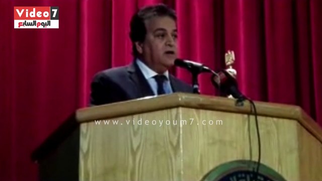 وزير التعليم العالى لطلاب العريش: جامعات مصر كلها مفتوحة أمامكم