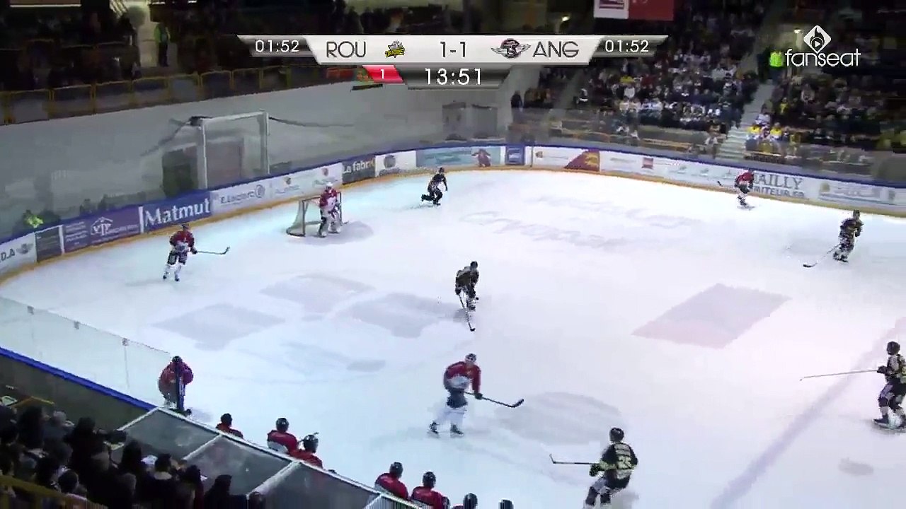 1/4 FINALE (M1) : Rouen - Angers : 6-5 (les buts)
