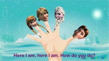 Finger Family Disney Frozen Nursery Rhymes Song | Disney Frozen Finger Family Song for Kids
