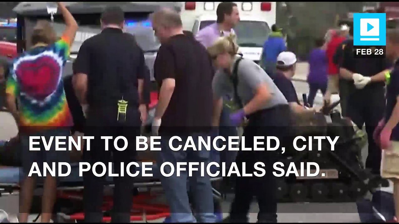 SUV plows into marching band at Alabama Mardi Gras parade, 12 injured