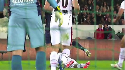 Bisou de Renato Civelli à Zlatan Ibrahimovic