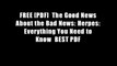 FREE [PDF]  The Good News About the Bad News: Herpes: Everything You Need to Know  BEST PDF