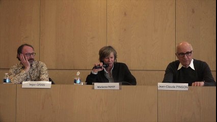 Enjeux X 26 janvier Iegor Gran, Jean-Claude Pinson avec Marianne Payot