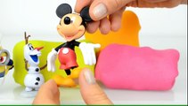 Mickey mouse Play doh Kinder Surprise eggs Minions Disney Toys Frozen new Peppa pig