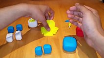 El GIGANTE de la ENREDADERA de Huevo Sorpresa de Play Doh Juguetes de Minecraft Mini-Figura TMNT Lego