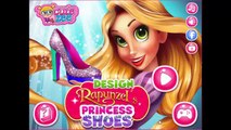 ᴴᴰ ♥♥♥ Disney Frozen game - Design Rapunzels Princess Shoes - Baby videos games for kids