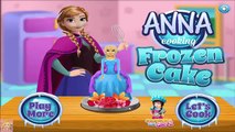 Мультфильм игра. Дисней принцесса Анна приготовления замороженных тортов. Полные эпизоды на английском языке 2016