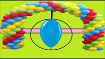 Learn Colors with Ballon for Children-Balloon Rainbow - Surprise Eggs and Funny Kids Toys