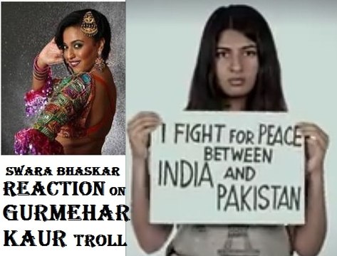 Swara Bhaskar On Gurmehar Kaur TROLL- Any Violence On Campus Is Totally Unjustified