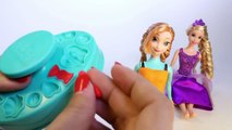 Play Doh Frozen Princess Anna Playdough Dress Disney Princess Dolls Play-Doh Princess Rapunzel