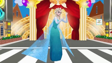Disney Frozen Elsa Singing London Bridge is Falling Down Children Nursery Rhymes & Songs for Kids