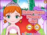 Ребенок Анна Цветочница Эпизод Новый Замороженные Принцесса Анна Игры Онлайн Детские Игры