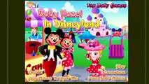 Bebé Hazel en Disneyland ! Bebé Divertidos Juegos de Disney de vídeo para Bebés