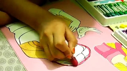 Disney's Barbie Coloring Pages for the Kids Learning 01