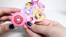 Hello Kitty Surprise Eggs Hello Kitty Play Doh Mold ハローキティ サプライズエッグ おもちゃ Huevos Sorpresa Toy Videos