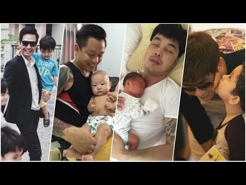 Sau ánh đèn sân khấu đây chính là những ông bố soái ca bậc nhất showbiz Việt.