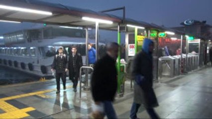 İstanbul'da Deniz Ulaşımına Sis Engeli