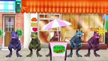Dinosaurs Cartoons for Children Hot Cross Buns Children Nursery Rhymes for Children 3D Din