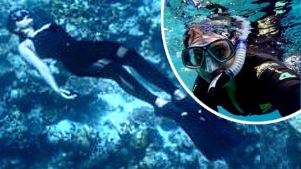 Sonakshi Sinha Goes Scuba Diving