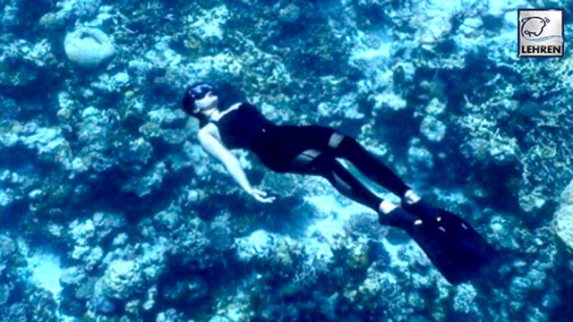 Sonakshi Sinha Does Scuba Diving
