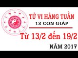 Tử vi hàng tuần: từ 13/2/2017 - 19/2/2017 của 12 con giáp về sự nghiệp, tình duyên, tài lộc