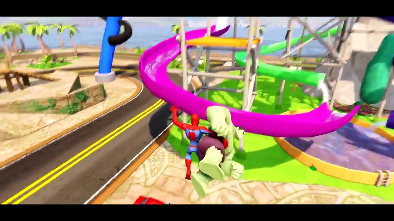 Spider Man cartoon new Hulk , Mickey Mouse and Frozen