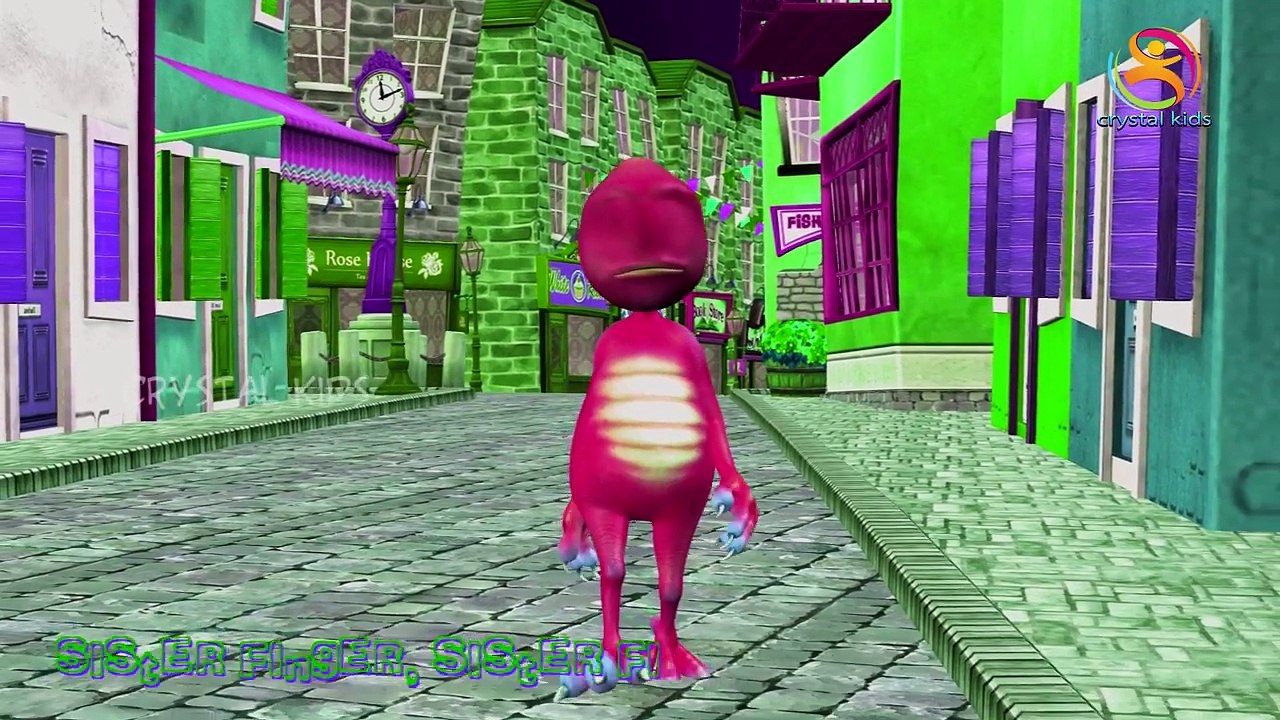 Funny 3d Cartoon Finger Family Nuresry Children Animated English Rhymes