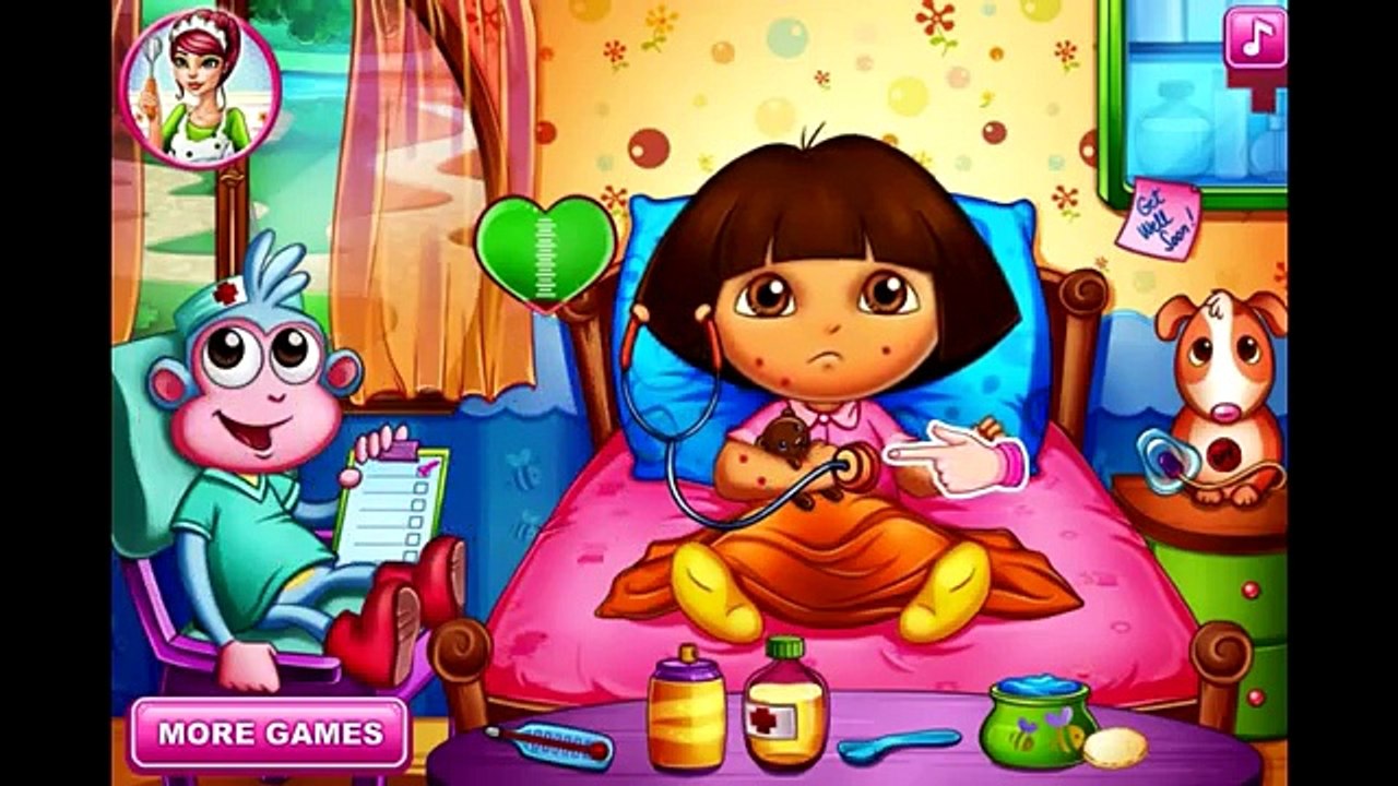 Dora la exploradora Dora la Picadura de Abeja Médico de dibujos animados Juego de la Película de los Nuevos Episodios en HD nuevo