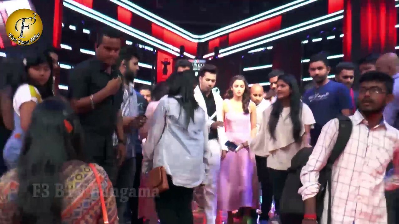 Badrinath Ki Dulhaniya Team Visit The Voice India Set For Promotion