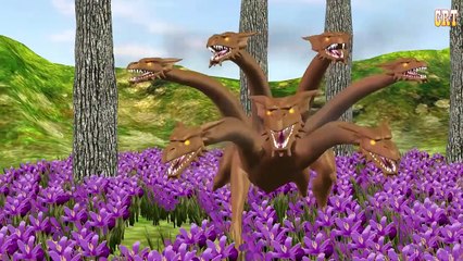 Color Songs Collection | Dragon Cartoon Kids Rhymes For Collection Rhyme