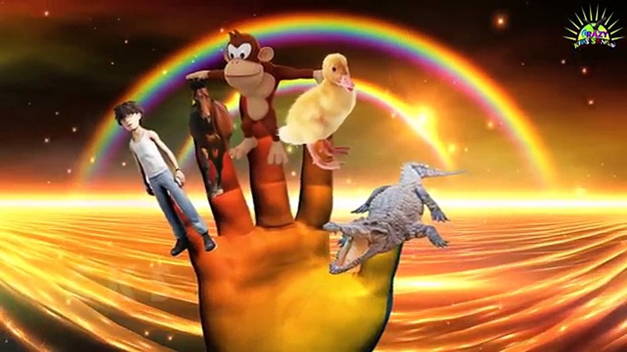 Lion King & Bear Finger Family Song | Nursery Rhymes For Kids | 3D Animation Animals Carto