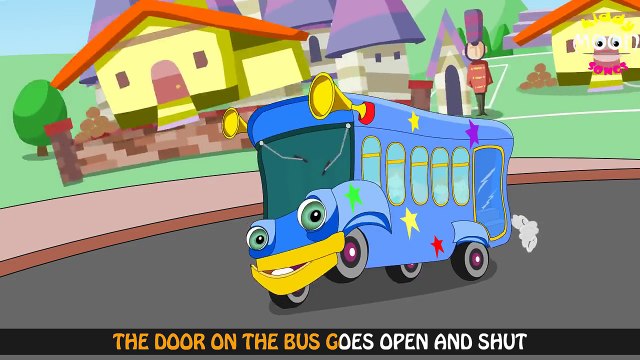 Детские песни Луна: колеса на автобусе